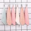 4pcs Thickened Dish Towel; Hanging Hand Towels; Kitchen Rag With Hanging Loop; Bathroom Hand Towels - 6pcs