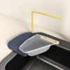2pcs Kitchen Sink Drain Rack With Filter Multi-Functional Triangular Sink Rack Disposable Kitchen Waste Filter - Blue Yellow