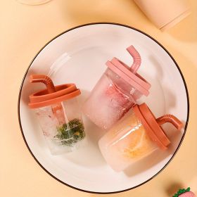 4pcs Set Ice Cream Maker; Reusable Ice Cube Trays; Easy Release Ice Sphere Tray; Household Ice Lolly Moulds - Multi-Color
