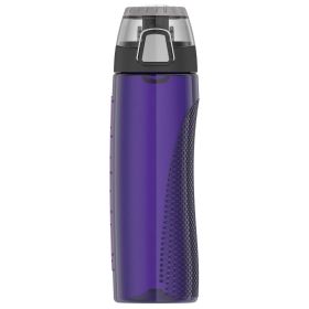 Thermos 24 oz. Tritan Flip-Cap Water Bottle with Rotating Meter - Purple - Thermos