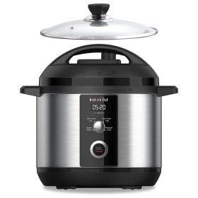 6QT Easy 3-in-1 Slow Cooker, Pressure Cooker, and Sauté Pot - A