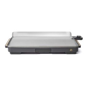 XL Electric Griddle 12" x 22"- Non-Stick, Oyster Grey by Drew Barrymore - oystergrey