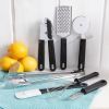 Essential Total Kitchen 83-Piece Combo Set, White - Black