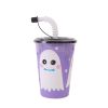 Halloween Plastic Mini Tumbler Party Favor with Ghost Design, 13 oz, by Way To Celebrate - Way To Celebrate