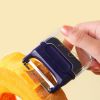 Fruit Peeler Magnetic Design Non-slip Sharp Peeling Fruit Grater Double-sided Blade Vegetable Potato Peeler Kitchen Gadget - White
