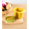 1pc Diced Onion; French Fries; Carrot And Ham; Cucumber And Potato Cutter; 5.91''×3.94''×3.35'' - White