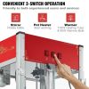 VEVOR Popcorn Popper Machine 8 Oz Countertop Popcorn Maker 850W 48 Cups Red - 12 Oz