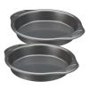 15-Piece Nonstick Pots and Pans Set/Cookware Set, Marine Blue - Gray