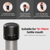 2/3 Pack Vacuum Red Wine Bottle Cap Stopper Silicone Sealed Champagne Leak-proof Retain Freshness Wine Plug Gift for Wine Lovers - Mixed 2 Packs