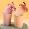 4pcs Set Ice Cream Maker; Reusable Ice Cube Trays; Easy Release Ice Sphere Tray; Household Ice Lolly Moulds - Multi-Color