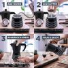Stovetop Espresso Maker; ; Aluminum Moka Pot Gift Set for Christmas - default