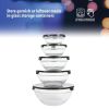 71-Piece Stainless Steel Silver Cookware Combo Set - A