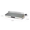 XL Electric Griddle 12" x 22"- Non-Stick, Black Sesame by Drew Barrymore - blacksesame