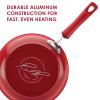 15-Piece Classic Brights Nonstick Pots and Pans/Cookware Set, Red Gradient - Red Gradient