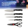 71-Piece Stainless Steel Silver Cookware Combo Set - A