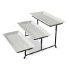 Better Homes & Gardens White Porcelain 3 Tiered Serve Set - Better Homes & Gardens