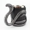 1pc Snake Coffee Mug Cup Cobra Drinking Cups; Stainless Steel Beer Mug Espresso Cup Beverage Mug For Milk Coffee Ice Cream Tea Juice - 550ml