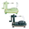 Apples Machine Peeler Clipping Fruit Peeling Slicer Cutter Peeler Kitchen Tool Handcrank Fruit Peeler Automatic Rotation Peeling - Light Green