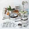 Stainless Steel Cookware and Kitchen Combo Set - 52