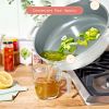 All-in-One 4 QT Hero Pan with Steam Insert, 3 Pc Set, Black Sesame by Drew Barrymore - blacksesame