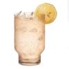Better Homes & Gardens 17oz Pedestal Drinking Glass, Amber - Better Homes & Gardens