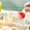 4pcs New Creative Dual-Purpose Lollipop Shaped Ice Hockey Ice Cube Mold Whiskey Household Round Ball Ice Maker - Four Combinations