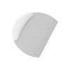 With scale flour dough cutter milk tie sugar not cut dough knife baking tools stainless steel single-sided cut - NM506-white