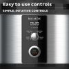 6QT Easy 3-in-1 Slow Cooker, Pressure Cooker, and Sauté Pot - A
