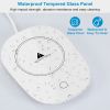 Coffee Mug Warmer Cup Warmer Auto Shut Off Coffee Tea Milk Electric Heater Pad Office Home Desk Coffee Mug Warmer - White