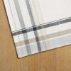 Better Homes & Garden Monday Plaid Placemat, Beige, 14"W x 20"L, 1 Piece - Better Homes & Garden
