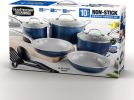 Pots and Pans Set Ceramic Nonstick Cookware Set 10 Pcs - A