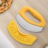Pizza Knife; Knife; Equipped With Sharp Stainless Steel Blade; Easy To Clean; Is Also A Safe Pizza Slicing Machine; With The Blade Cover - 1pc