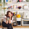 14-Cup Programmable Drip Coffee Maker with Touch-Activated Display, White Icing by Drew Barrymore - whiteicing