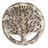 WILLART Wooden Tea Pot Trivet | Teapot Coaster | For Hot Pots; Pans; Dishes | Kitchen; Table Decor; Accessory (Set of 2 Coasters) - 2-PC set