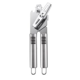 Stainless Steel Striped Kitchenware 9-piece Color Box. (Option: Can opener)