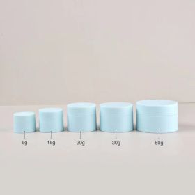 Powder Bottle Cream Ointment Plastic Separately Packed Case (Option: Blue-20g)